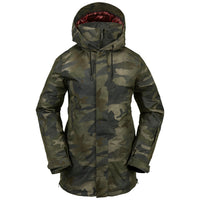 Volcom Paxson 2L TDS INF Parka - Women's Cloudwash Camo::Cloudwash Camo