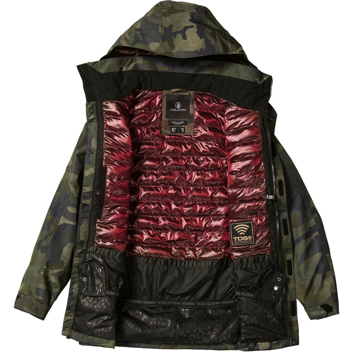 Volcom Paxson 2L TDS INF Parka - Women's Cloudwash Camo