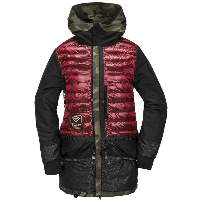 Volcom Paxson 2L TDS INF Parka - Women's Cloudwash Camo