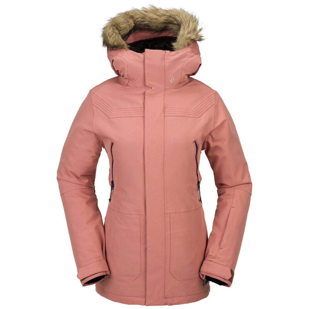 Volcom Shadow Insulated Jacket - Women's Earth Pink