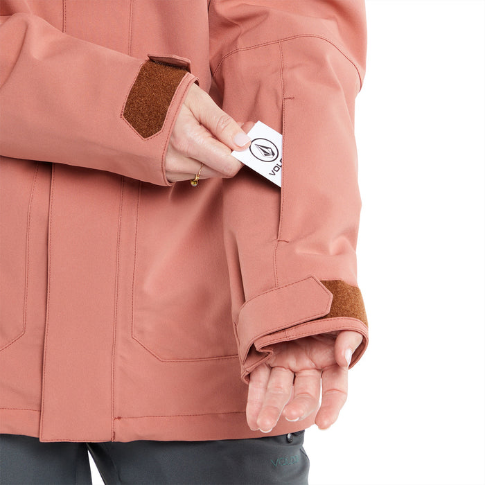 Volcom Shadow Insulated Jacket - Women's Earth Pink