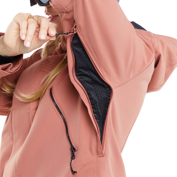 Volcom Shadow Insulated Jacket - Women's Earth Pink
