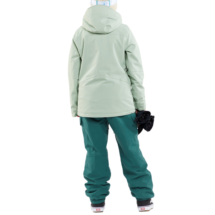 Volcom Shelter 3D Stretch Jacket - Women's Sage Frost