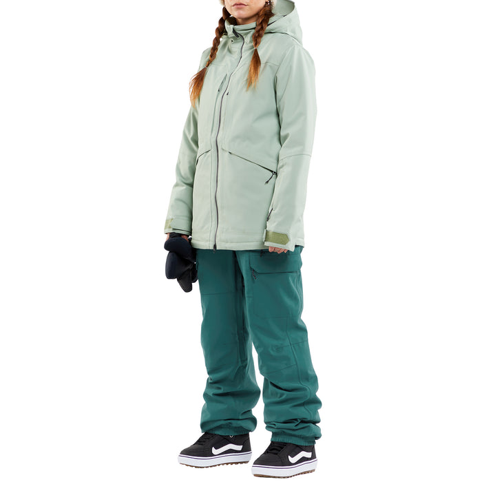 Volcom Shelter 3D Stretch Jacket - Women's Sage Frost