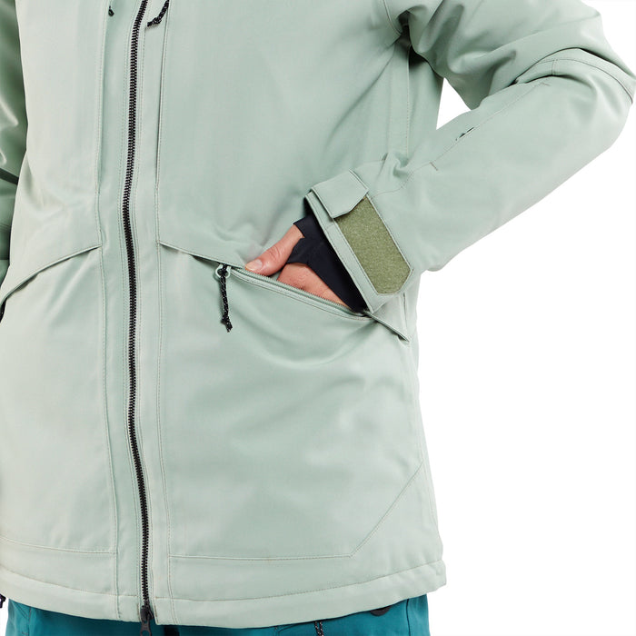 Volcom Shelter 3D Stretch Jacket - Women's Sage Frost