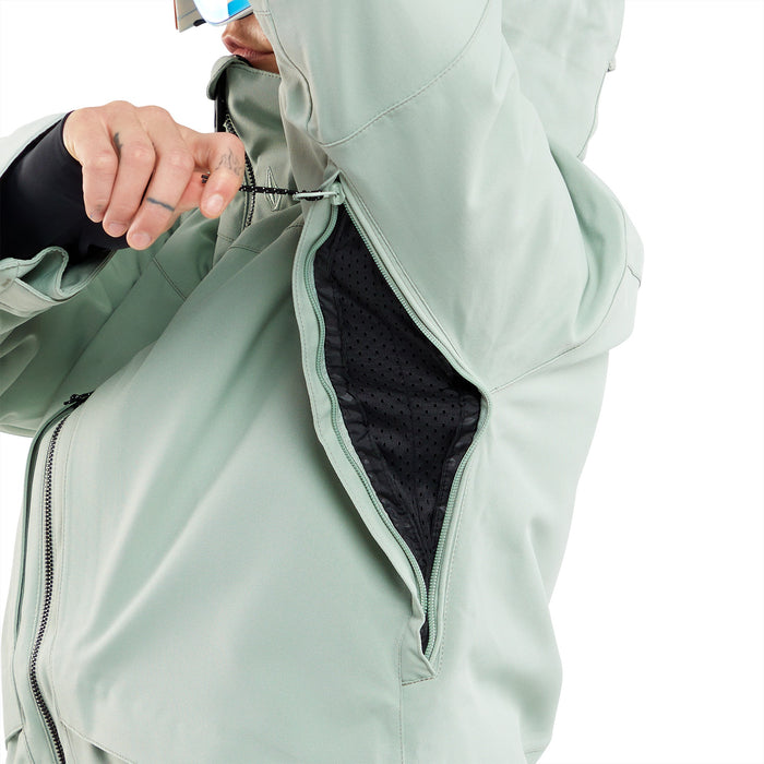 Volcom Shelter 3D Stretch Jacket - Women's Sage Frost