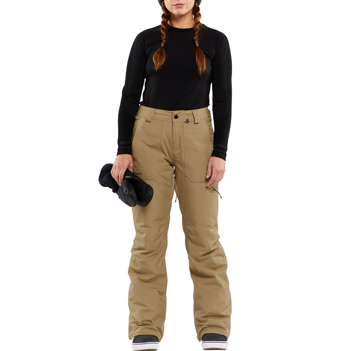 Volcom Knox Insulated GORE-TEX Pants - Women's Dark Khaki