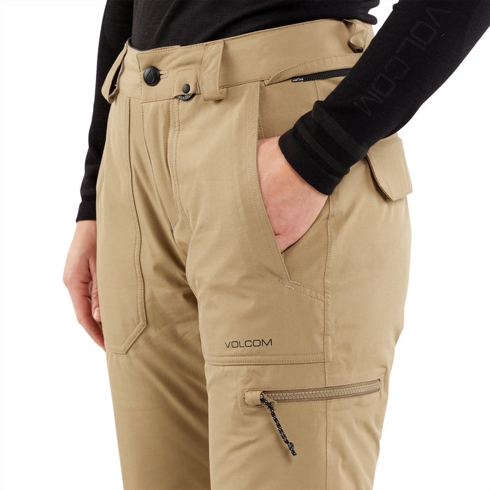 Volcom Knox Insulated GORE-TEX Pants - Women's Dark Khaki
