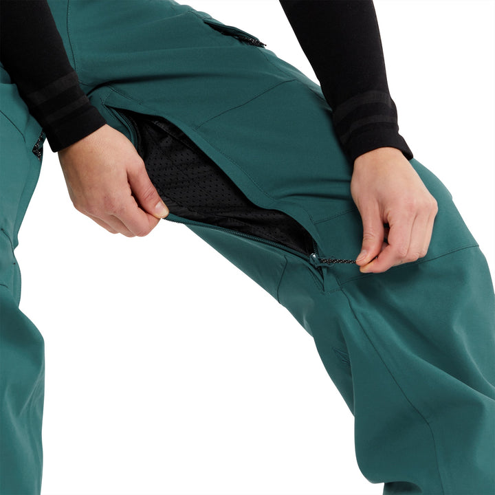 Volcom Creston 3D Stretch Bib Pants - Women's Balsam