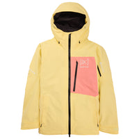 Burton AK 2L GORE-TEX Cyclic Jacket - Men's Buttermilk/Reef Pink::Buttermilk/Reef Pink