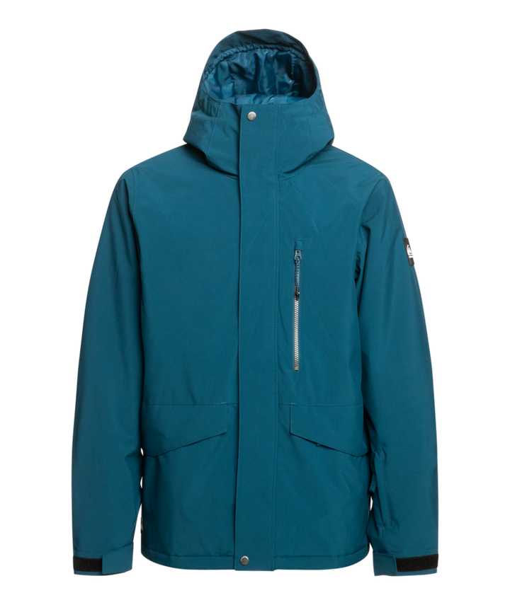 Quiksilver Mission Solid Jacket - Boys' Majolica Blue