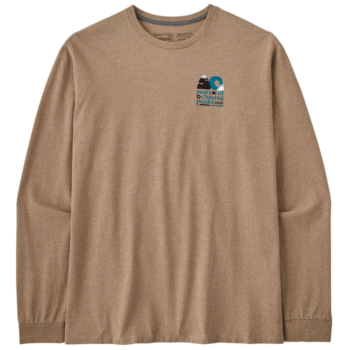 Patagonia Long-Sleeve Chasing Peaks Responsibili T-Shirt - Men's Grayling Brown