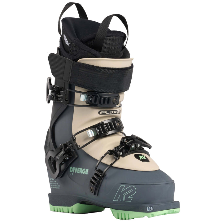 K2 FL3X Diverge LT Alpine Touring Ski Boots - Women's 2023 Light Gray