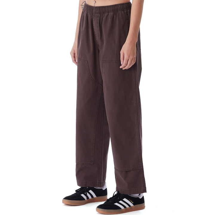 Obey Clothing Big Easy Canvas Pants - Unisex Dark Brown