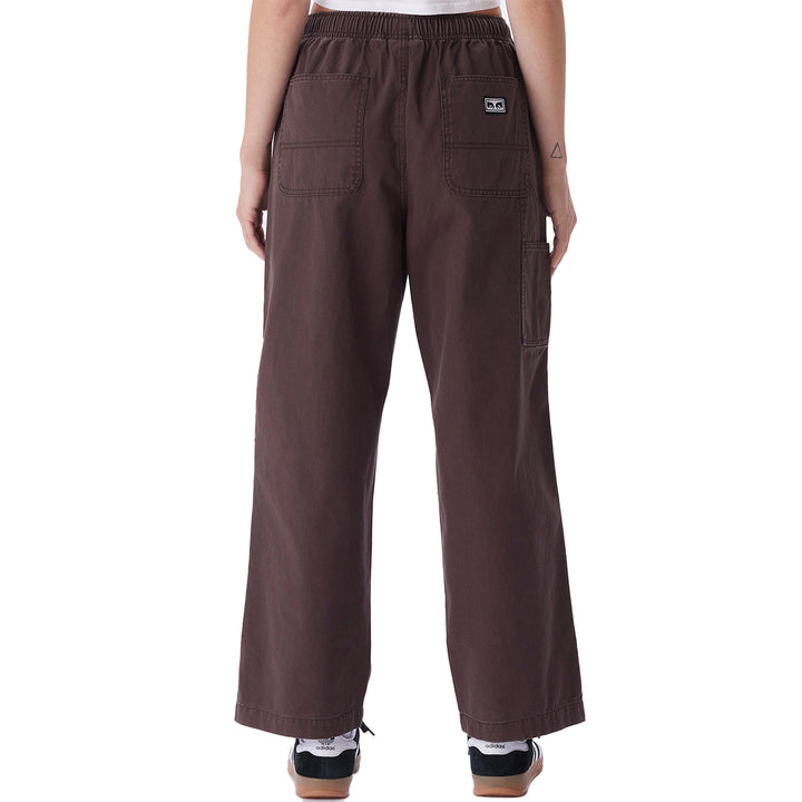 Obey Clothing Big Easy Canvas Pants - Unisex Dark Brown