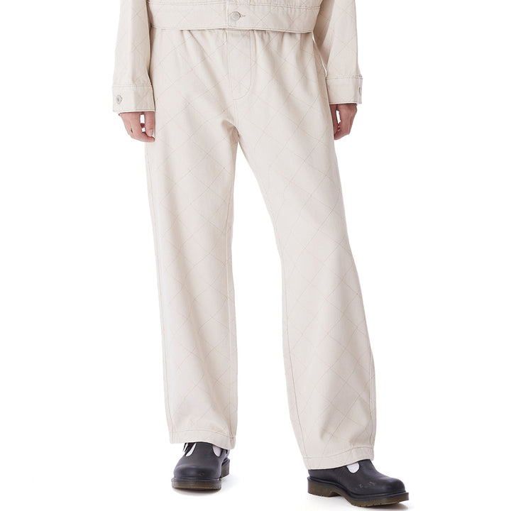 Obey Clothing Denim Easy Diamond Pants - Women's Unbleached Multi