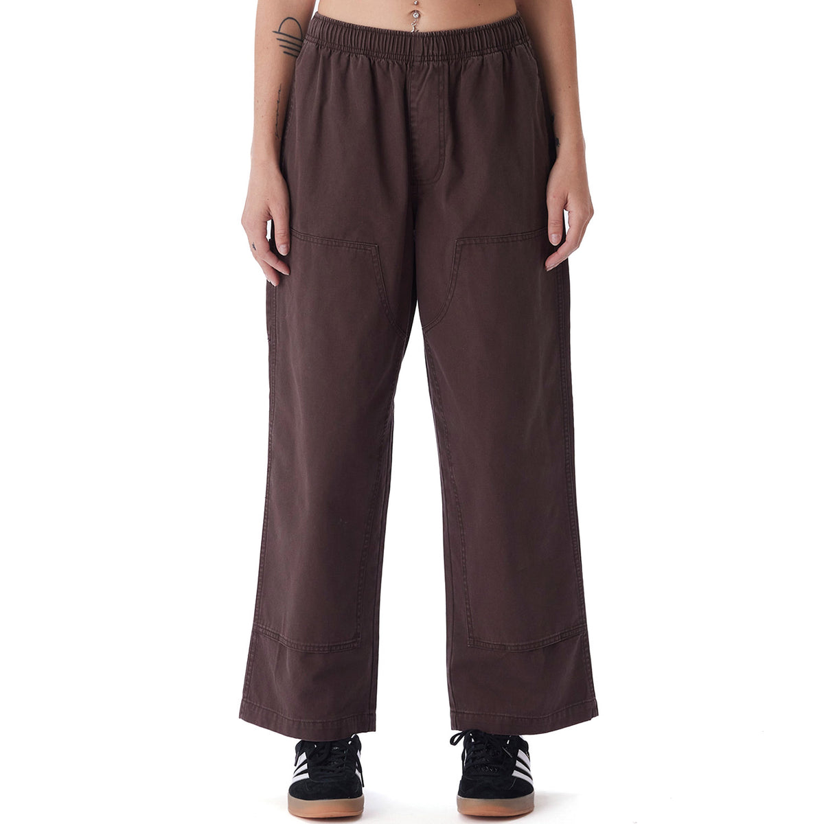 Obey Clothing Big Easy Canvas Pants - Unisex Dark Brown