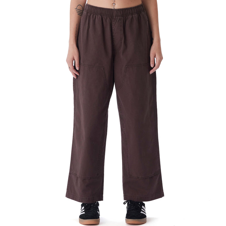 Obey Clothing Big Easy Canvas Pants - Unisex Dark Brown
