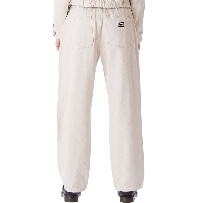 Obey Clothing Denim Easy Diamond Pants - Women's Unbleached Multi