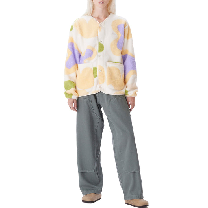 Obey Clothing Willie Liner Jacket - Women's Unbleached Multi