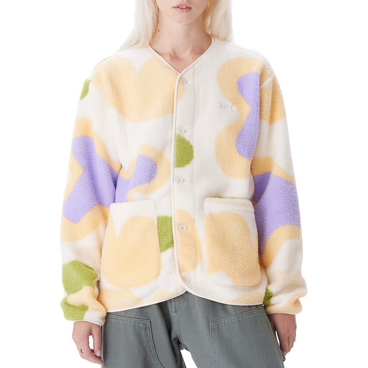 Obey Clothing Willie Liner Jacket - Women's Unbleached Multi