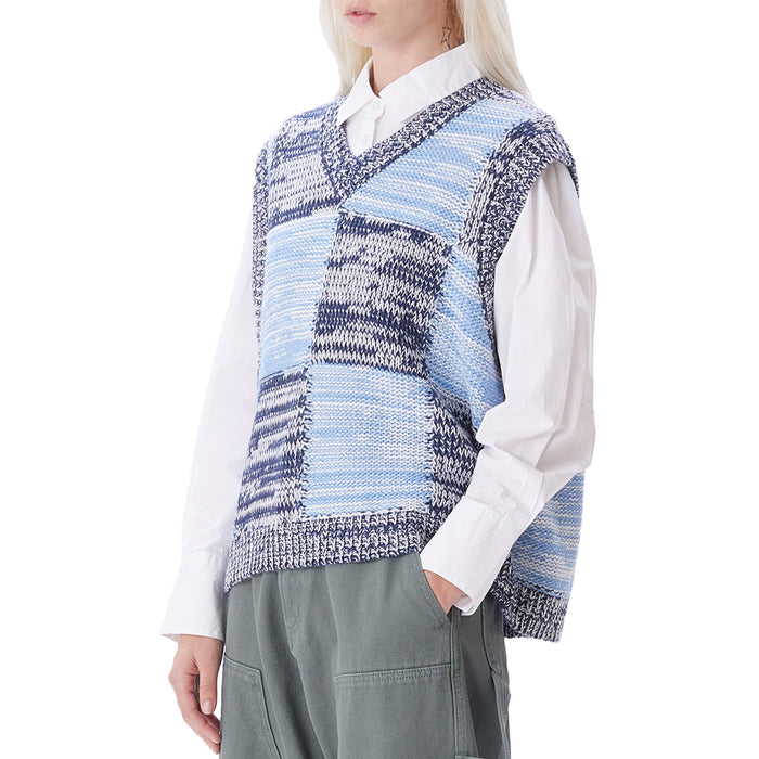 Obey Clothing Mira Sweater Vest - Women's Academy Navy Multi