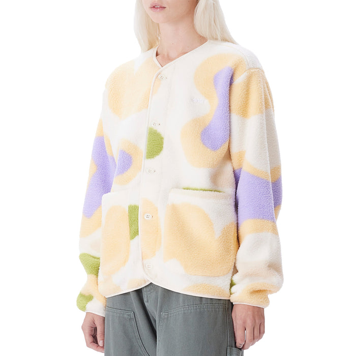 Obey Clothing Willie Liner Jacket - Women's Unbleached Multi