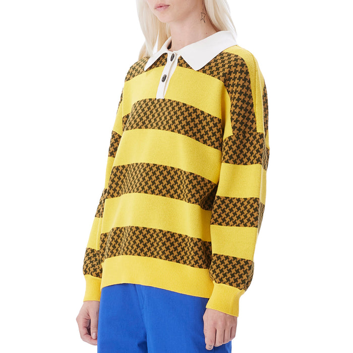 Obey Clothing Charlie Sweater - Women's Banana Cream Multi