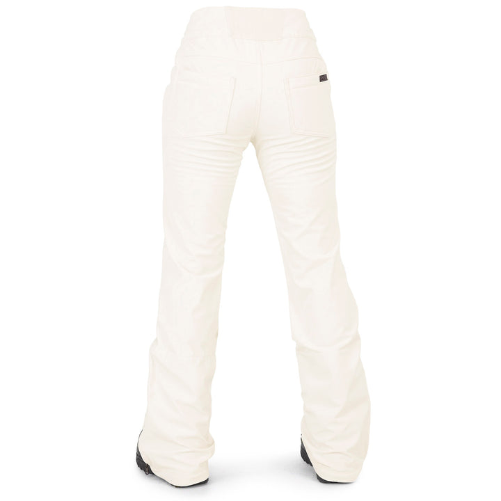 Volcom Battle Stretch High Rise Pants - Women's Moonbeam