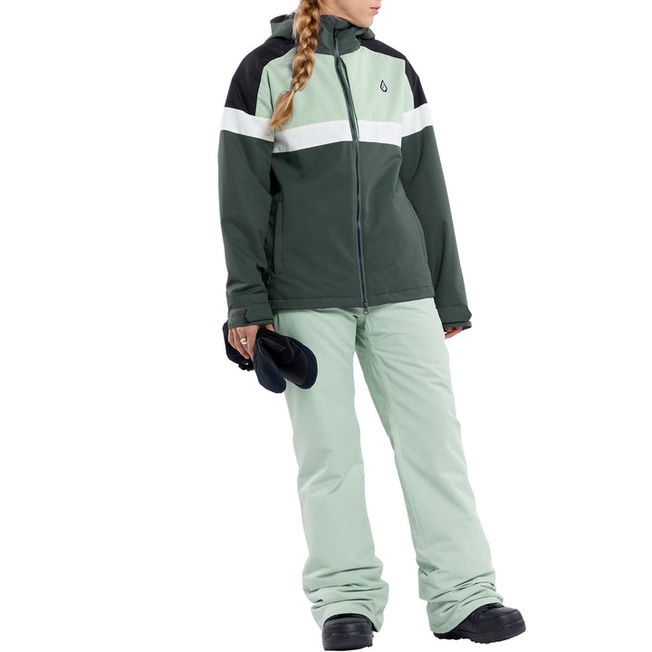 Volcom Frochickie Insulated Pants - Women's Sage Frost