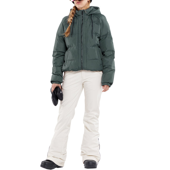 Volcom Ithan Puff Jacket - Women's Eucalyptus