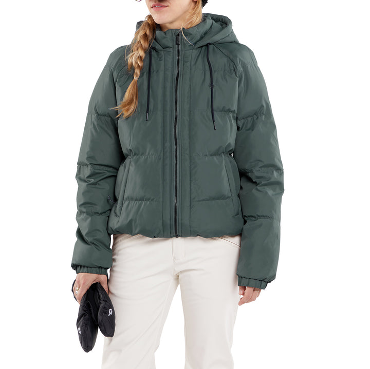 Volcom Ithan Puff Jacket - Women's Eucalyptus