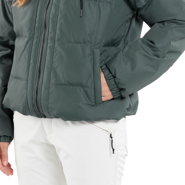 Volcom Ithan Puff Jacket - Women's Eucalyptus
