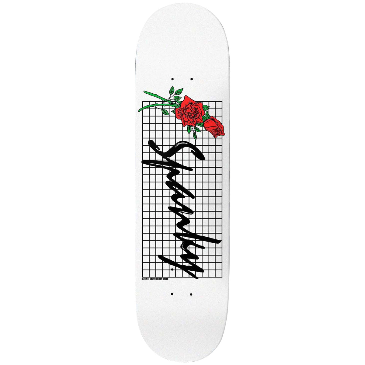Baker Spanky Roses 8.25 Skateboard Deck