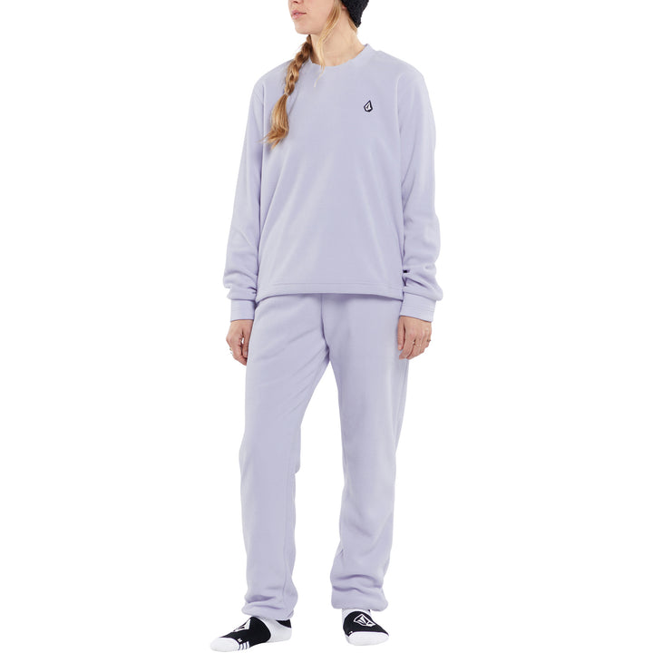 Volcom Polar Fleece Crew - Women's Lilac Ash
