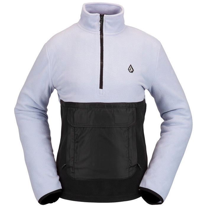 Volcom Polar 1/2 Zip Fleece - Women's Lilac Ash