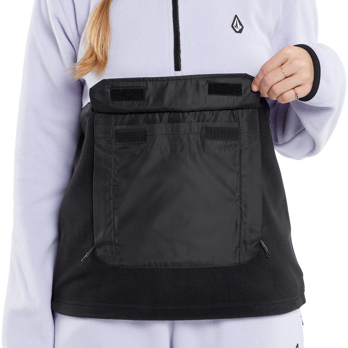 Volcom Polar 1/2 Zip Fleece - Women's Lilac Ash