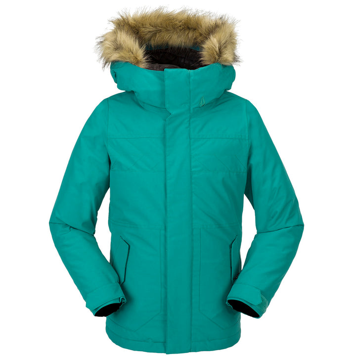 Volcom So Minty Insulated Jacket - Girls' Vibrant Green