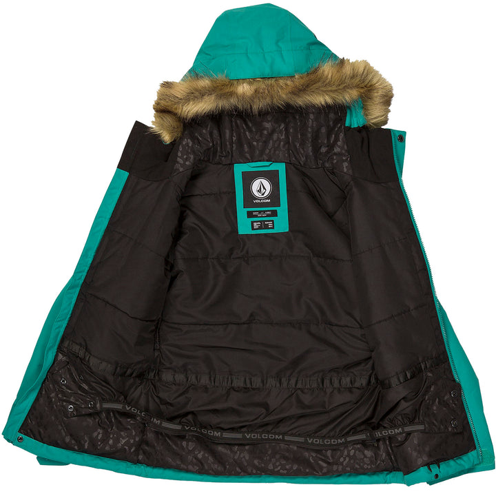 Volcom So Minty Insulated Jacket - Girls' Vibrant Green