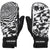 Volcom V. Co Nyle Mittens Black White