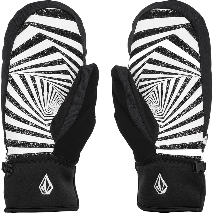 Volcom V. Co Nyle Mittens Black White