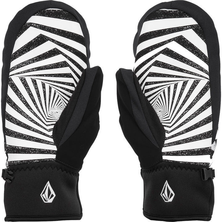 Volcom V. Co Nyle Mittens Black White