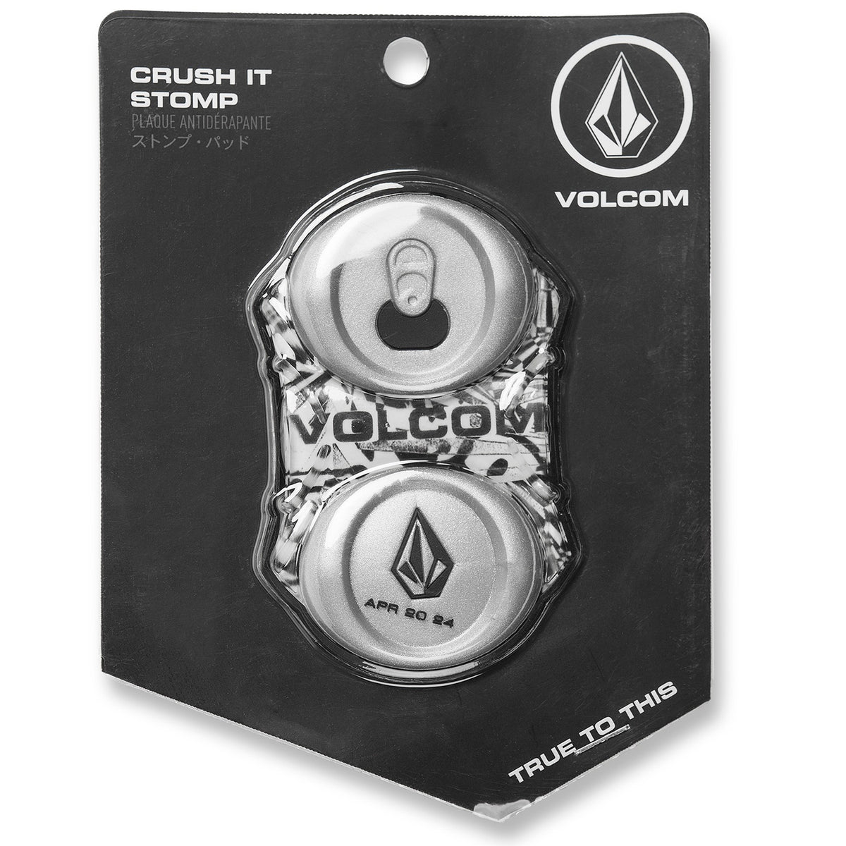 Volcom Crushed Can Stomp Pad Black