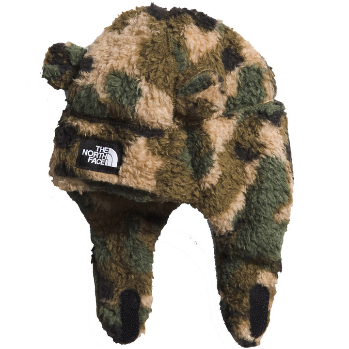 The North Face Baby Bear Suave Oso Beanie - Infants' Military Olive Camo Texture Print