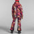 The North Face Freedom Insulated Jacket - Girls' Boysenberry Paint Lightening Small Print