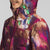 The North Face Freedom Insulated Jacket - Girls' Boysenberry Paint Lightening Small Print