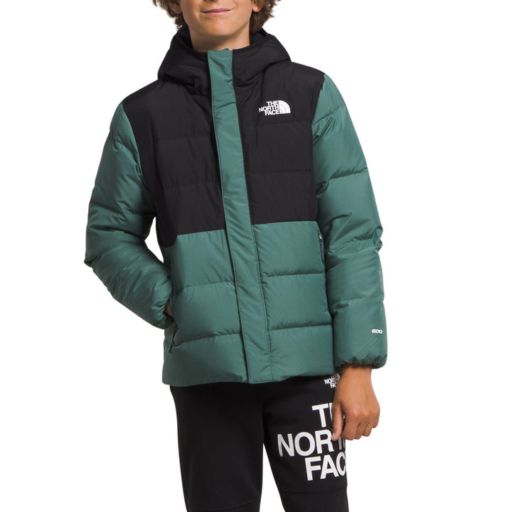 The North Face North Down Fleece-Lined Parka - Boys' Dark Sage