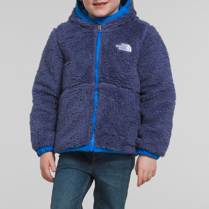The North Face Reversible Mt Chimbo Full Zip Hooded Jacket - Toddlers' Optic Blue