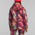 The North Face Freedom Insulated Jacket - Girls' Boysenberry Paint Lightening Small Print