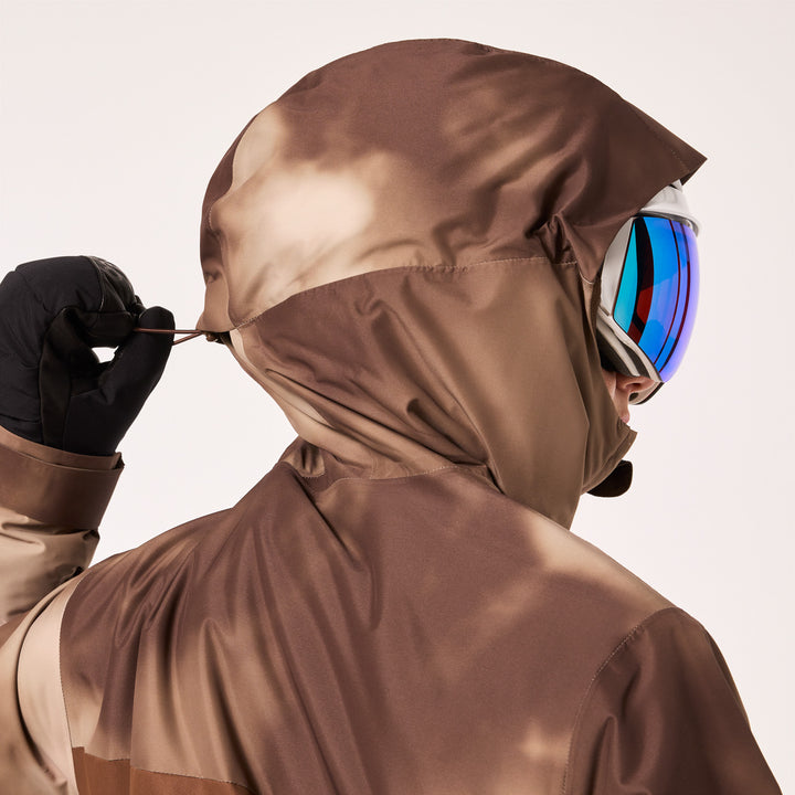 Oakley Holly Anorak Jacket - Women's Brown Clouds Print